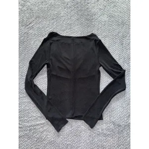 Free People Women's Running Late Long Sleeve‎ Soft Jersey Size Small thumbnail 4