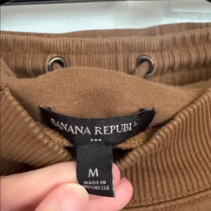 Banana Republic Women’s Cinnamon Brown Fleece Mockneck 2 pc Sweatsuit Size Med thumbnail 3