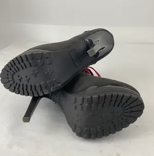 Xhilaration E NWOT Lace Up Heeled Hiking Boots thumbnail 8