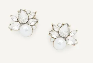 Olive And Piper Mini Bordeaux Studs thumbnail 1