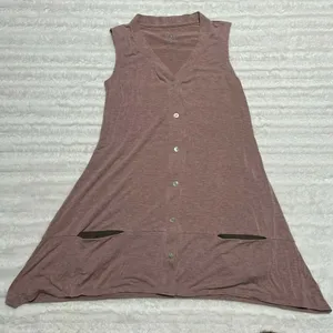 LOGO by Lori Goldstein Button Front Vest‎ thumbnail 1