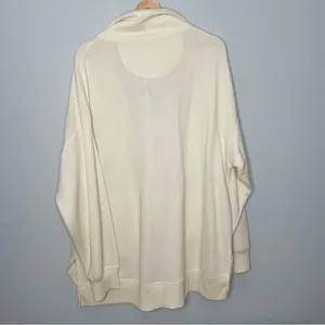 American Eagle Outfitters Seriously Soft Cream Pullover with Pockets (Large) NWT thumbnail 5