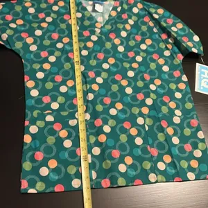 HQ‎ scub top Green Size XS thumbnail 4