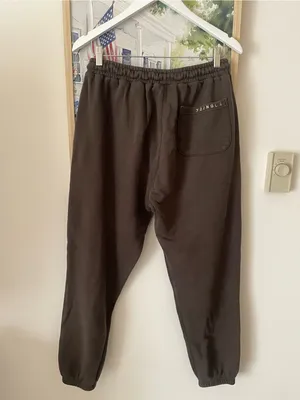 YOUNGLA 203 Zen Joggers Brown Wash Floral Hummingbird XL thumbnail 4