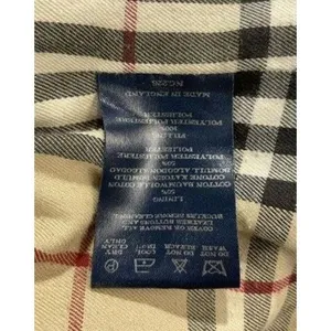 Burberry London Womens S Black Diamond‎ Quilted Jacket Nova Check Lining England thumbnail 5