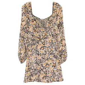 Timing Dress Babydoll Cottage Fairy Academia Romantic Feminine Retro Fall Floral Large thumbnail 7