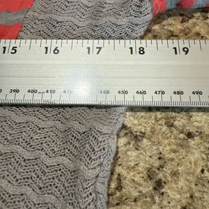 Miss Me Peach Gray Blouse Medium thumbnail 7