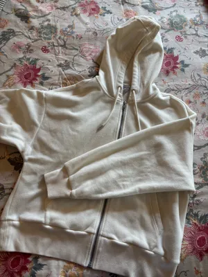 Athleta Fleece Full-Zip Sweatshirt thumbnail 1
