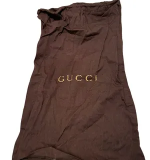 Gucci Chocolate Brown Dust Bag thumbnail 1