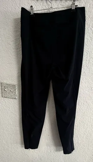 On Running Women's Lightweight Pants Black Size S - Elastic Waist Ankle Zip thumbnail 8