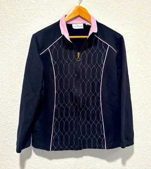 lightweight zip up jacket‎ Size LP Black thumbnail 1