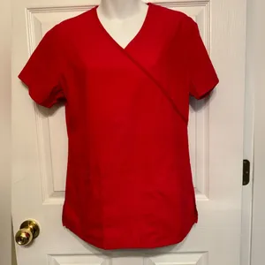 SB Scrubs Scrub Top Sz XS Classic Red X Small thumbnail 9