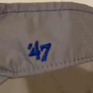 47 Brand MLB Chicago Cubs Visor Hat Gray Blue Red Embroidered Adjustable Back Baseball thumbnail 3