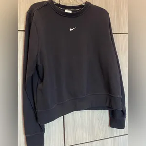 Nike Crewneck Sweatshirt Black/White Large thumbnail 2
