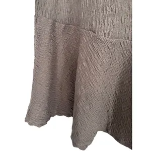 NWT Free People FP Beach Anderson‎ Mini Dress City Fog Taupe Long Sleeve Size XS thumbnail 10