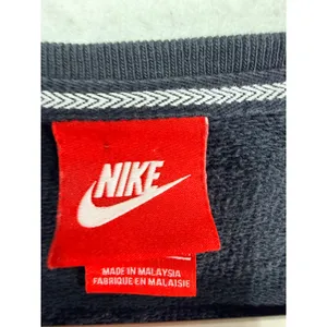 Nike Sweatshirt Logo Graphic Swoosh Pullover Women's Medium Black 683735-010 thumbnail 5