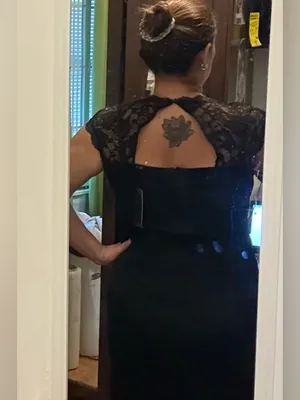 Vfshow Black Lace Gala Dress - Size 3XL / Small Run (XL) - NWT" thumbnail 2