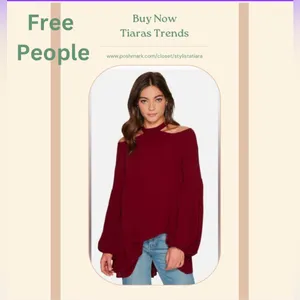 Free People Drift Away Cold Shoulder Tunic Top / Dress thumbnail 2