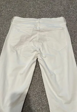 Gap Slim Straight White Jeans thumbnail 5