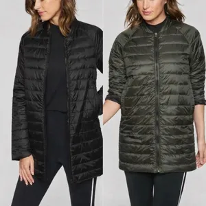 Athleta ReversaWarm Down Puffer Coat Jacket size Small‎ Packable Lightweight thumbnail 2