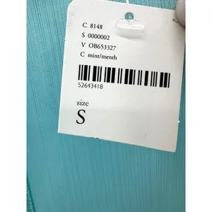 NWT Intimately Free People Mint Ribbed Open Back Tank Top Size Small‎ thumbnail 4