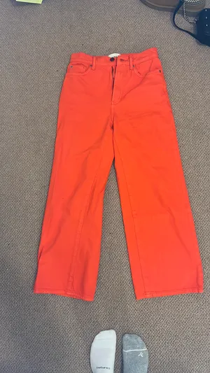 BDG women’s orange/red Straight Leg Jeans thumbnail 3