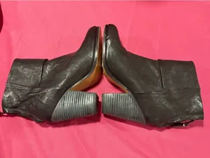 rag & bone Size 6 newbury Black Leather Ankle Booties. 36 EU thumbnail 2