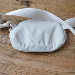 Lululemon Everywhere Belt Bag 1L Light Gray White LW9DRQS Waist Pack Adjustable thumbnail 10