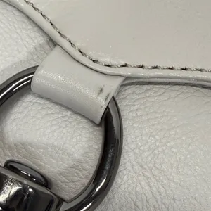 Rebecca Minkoff Crossbody Bag Leather Silver Hardware Pale Gray Small‎ thumbnail 9