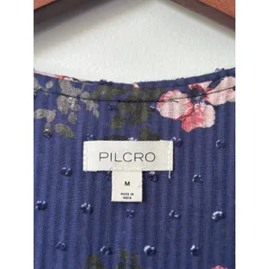 Anthropologie Pilcro Bow Front Babydoll Dress Sz M thumbnail 6