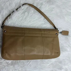 COACH y2k Tan Kristin Mini Purse Wristlet thumbnail 2