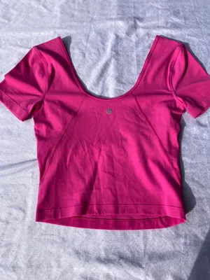 Lululemon align sonic pink tee thumbnail 5