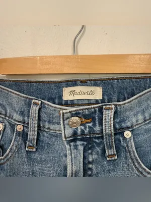 Madewell The Perfect Vintage Ripped Straight Jean 28 thumbnail 2