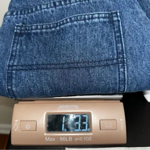 Vintage Real Comfort Denim Cargo Cotton Midi Skirt Y2K Utility Jean Skirt Sz 8P thumbnail 6
