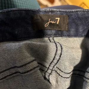 Jen 7 By 7 For All Mankind Kick Crop Dark Denim Jean Size 18 Stretch Casual Fall thumbnail 5