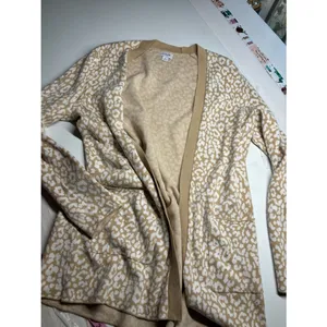 J. Crew Leopard Print Open Cardigan thumbnail 6