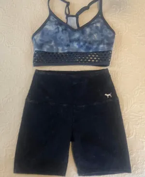 Victoria's Secret Sports Bra and Shorts Set thumbnail 1