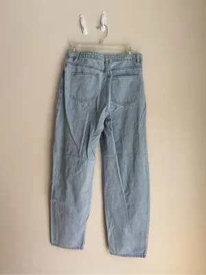 Adika Light Blue Distressed Boyfriend Jeans thumbnail 3