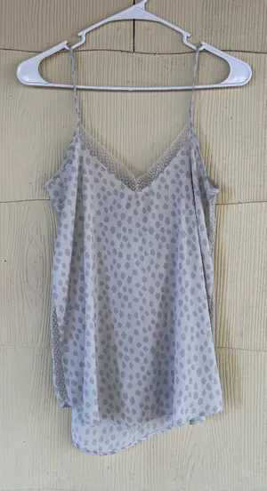 Aerie Off-Duty Satin Flirty Tank thumbnail 1