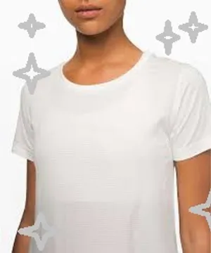 Lululemon 6 Swiftly Tech short sleeve shirt white top logo Tee T-shirt Crewneck thumbnail 1