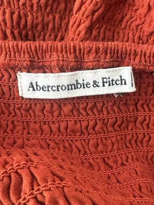 Abercrombie & Fitch Smocked Ruffle Mini Dress thumbnail 7