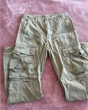 ZARA Cargo Pants High-Rise thumbnail 1
