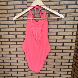 Aerie Pink One Piece Cheekiest‎ Swimsuit Size Medium thumbnail 2