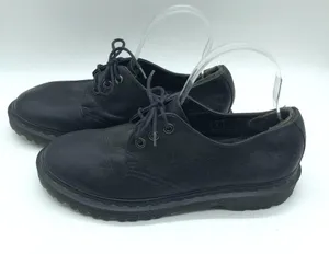 Dr. Martens Immanuel Loafers Lace Up Leather Black Mens 7 Womens 8 thumbnail 3