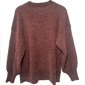 Altar’d State Slouchy Pink Knit Sweater thumbnail 5