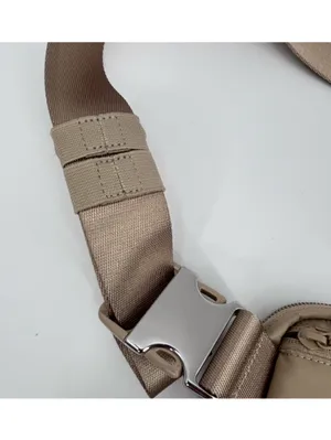 lululemon athletica Tan Belt Bag with White Logo thumbnail 5