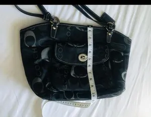 Coach Neatly used Hand bag.See pictures for measurements thumbnail 2