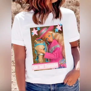 Gildan Cowgirl Barbie Western shirt Cute but Expensive size unisex XL Rodeo Nashville thumbnail 3