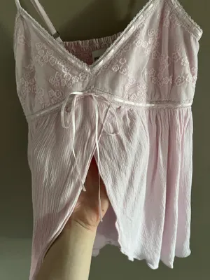 Hollister Flowy Lace Tank Top thumbnail 3