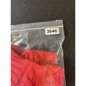 Lauren Ralph Lauren XL Dark Coral Cable Knit Full Zip Sweater Cotton Preppy Logo thumbnail 11